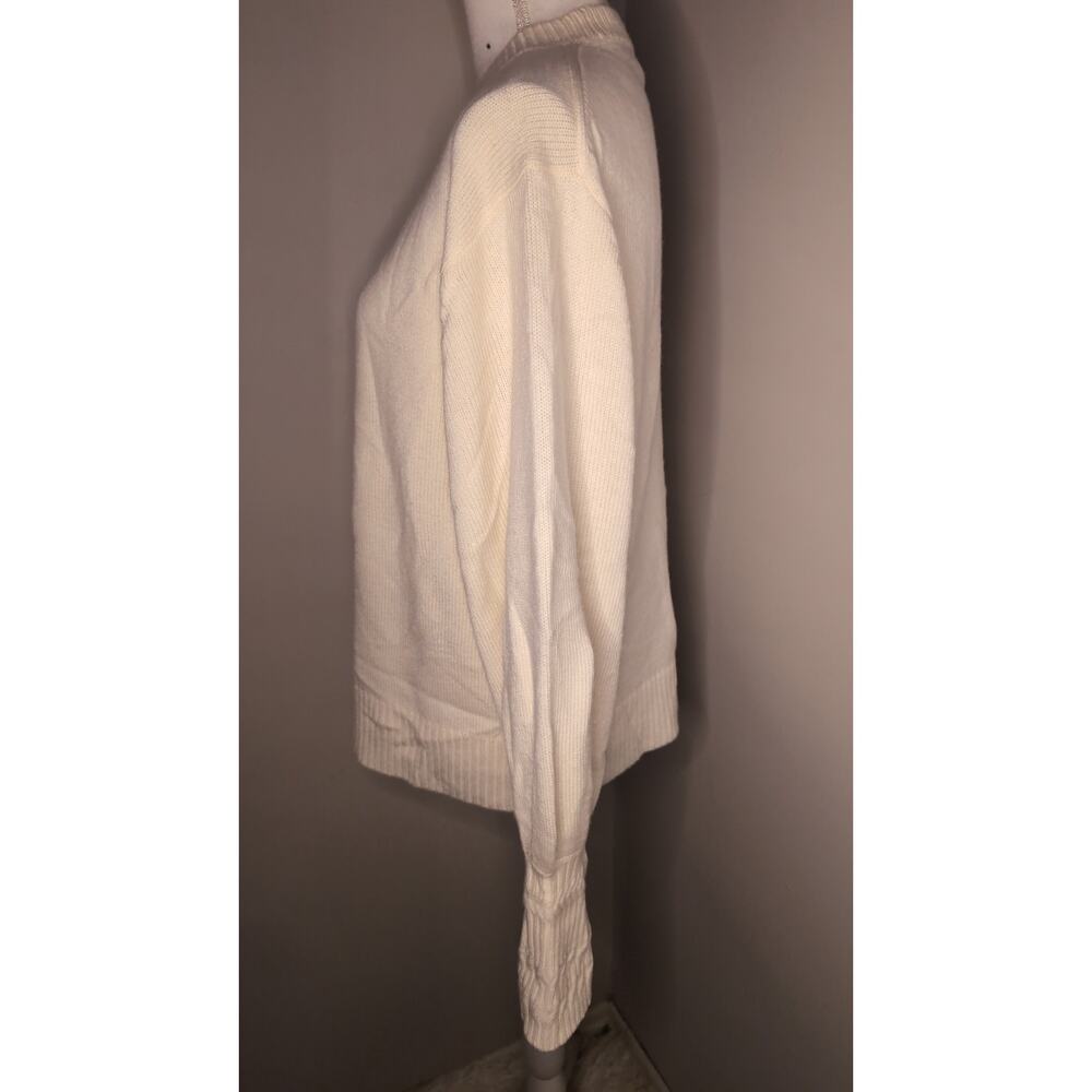 Proenza Shouler designer knit Merino wool plain sweater lg - Picture 7 of 14